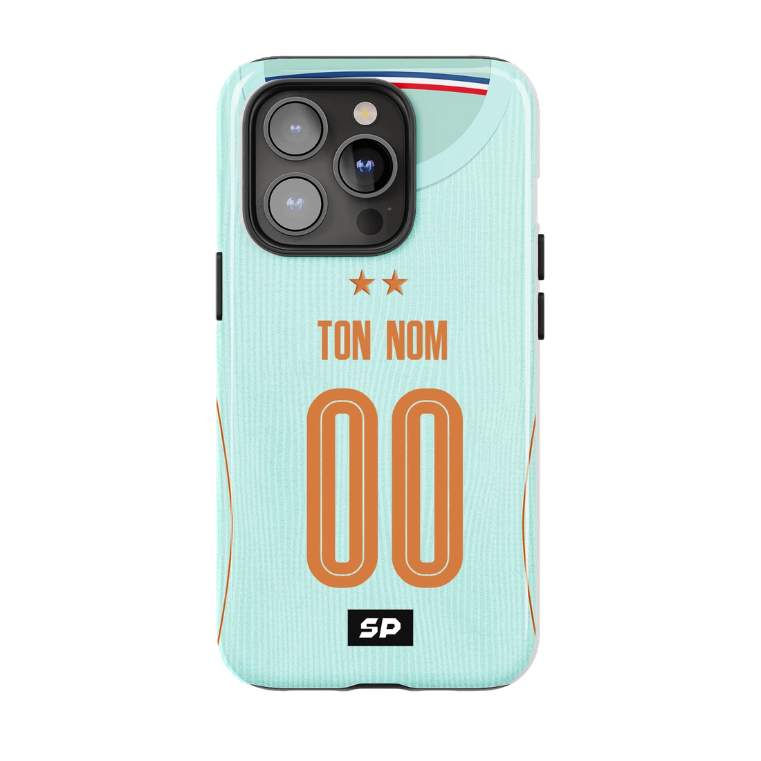 Coque France — Extérieur SP, exemple Ton nom / 00