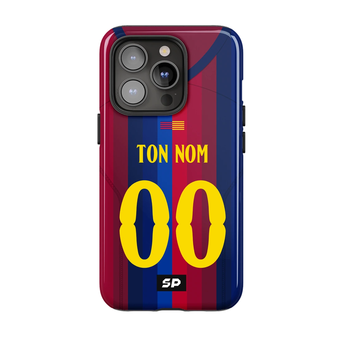 Coque Barcelone — Domicile SP, exemple Ton nom / 00