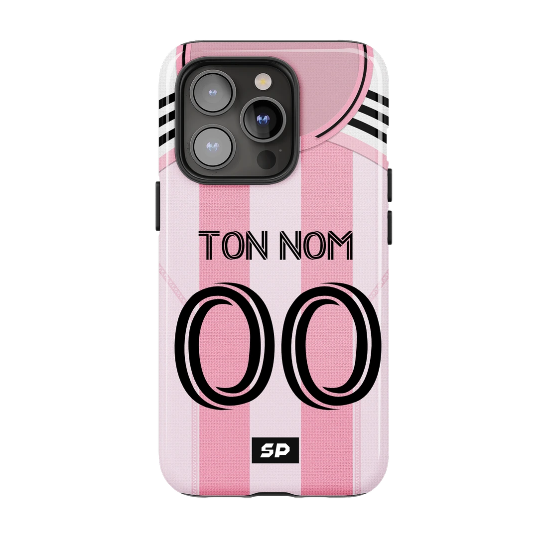 Coque Inter Miami — Domicile signée SP, personnalisée Ton nom / 00