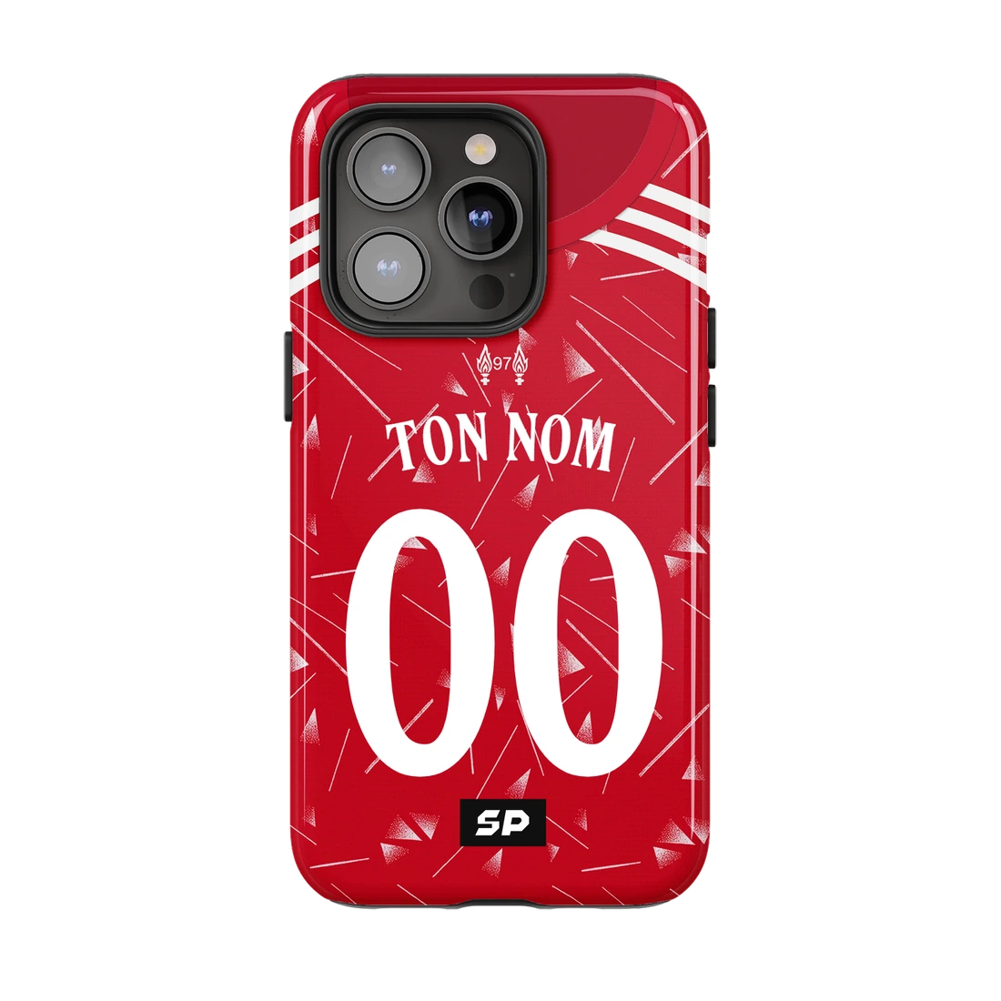 Coque Liverpool — Domicile SP, exemple Ton nom / 00