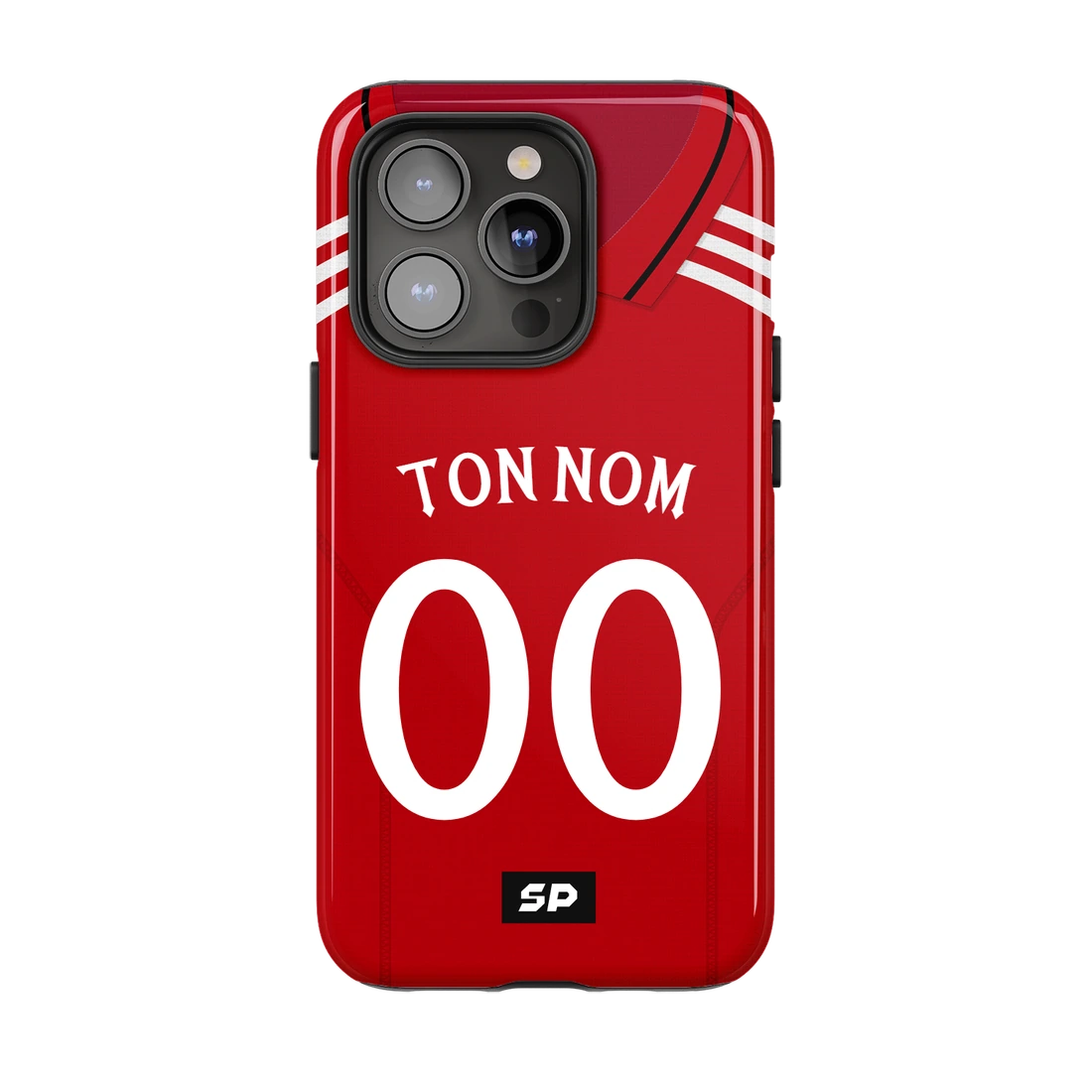 Coque Manchester United — Domicile signée SP, personnalisée Ton nom / 00