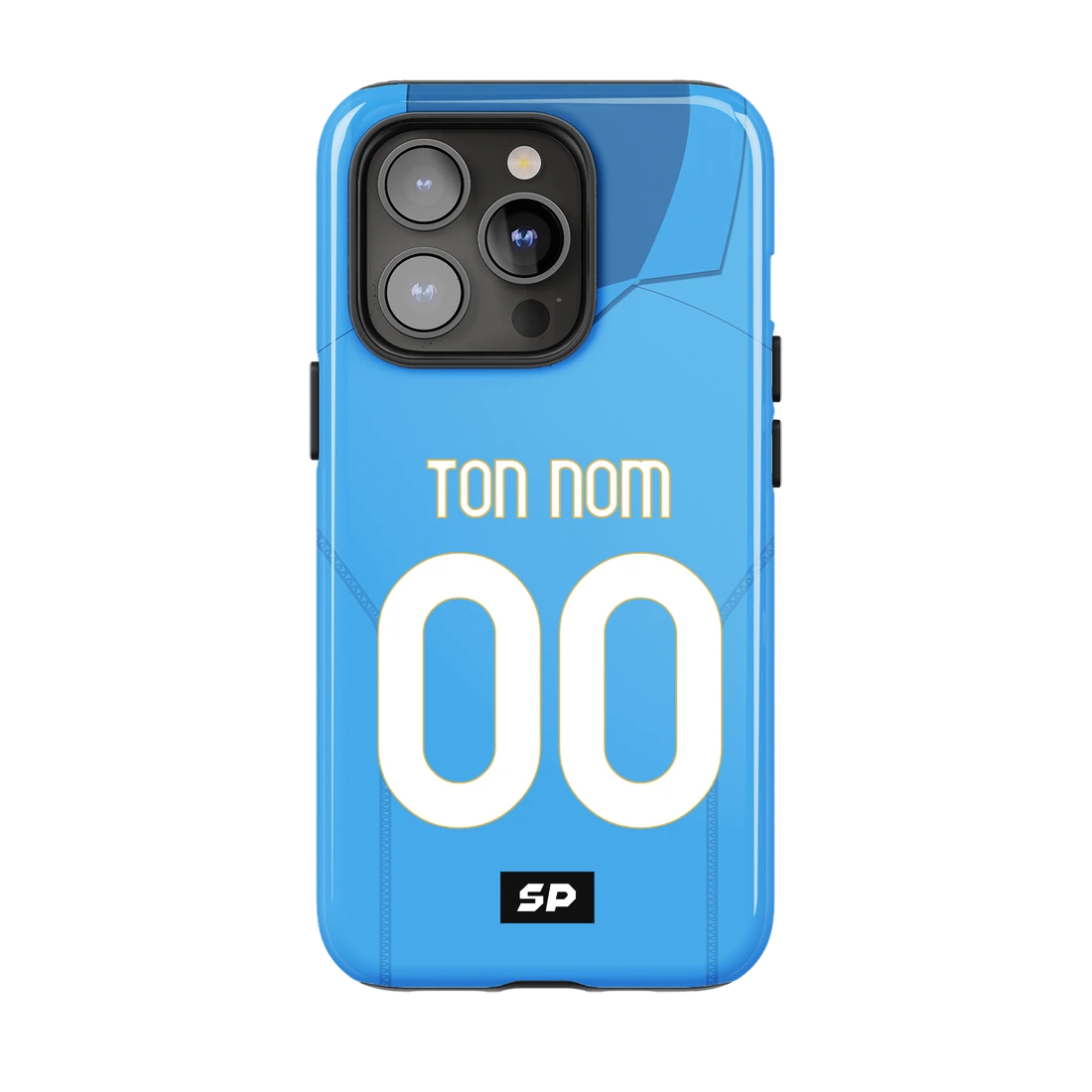 Coque Napoli — Domicile signée SP, personnalisée Ton nom / 00
