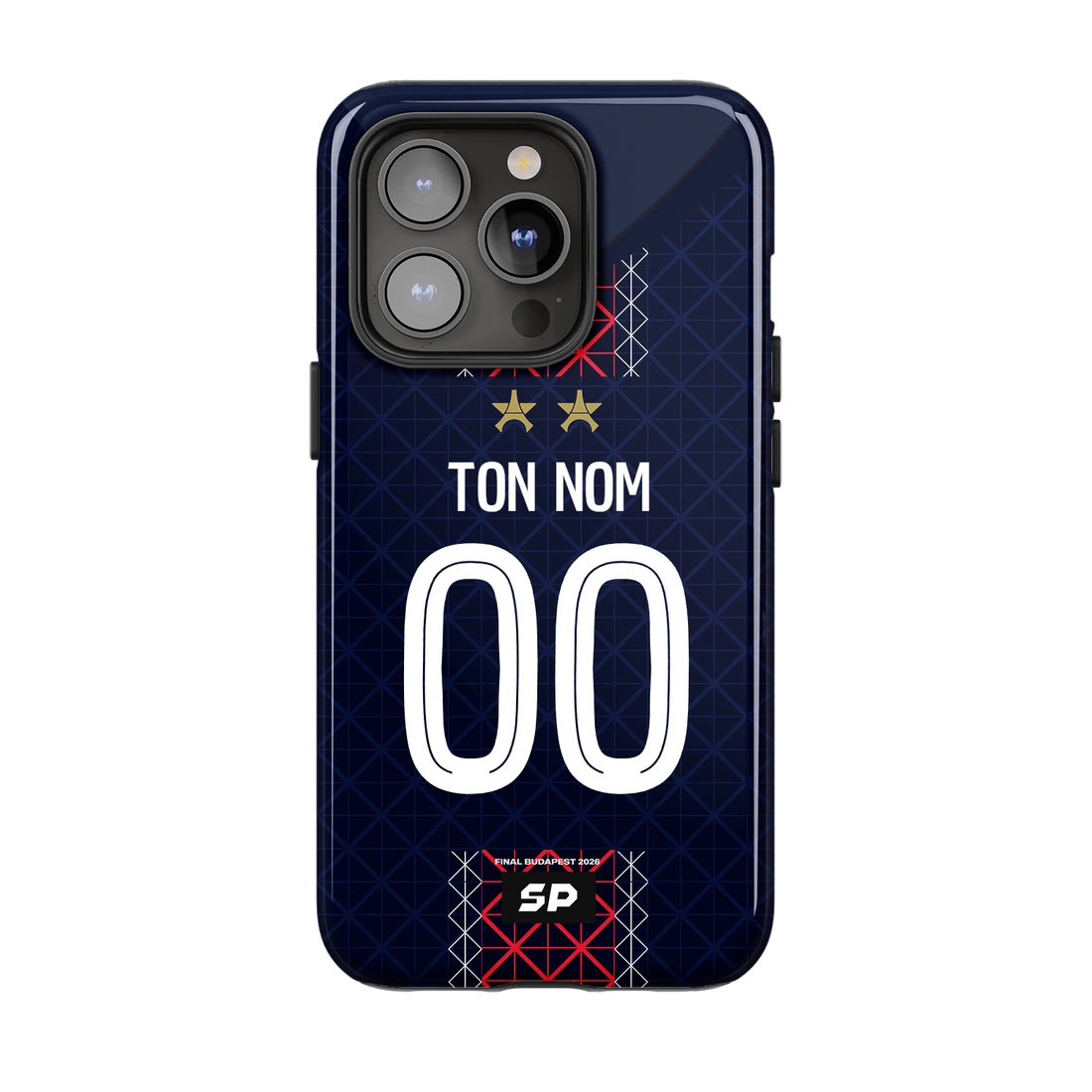Coque Paris — Champions 2026 SP, exemple Ton nom / 00