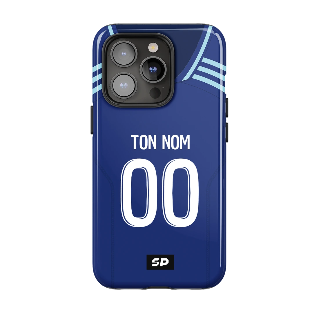 Coque Paris Fc — Domicile signée SP, personnalisée Ton nom / 00