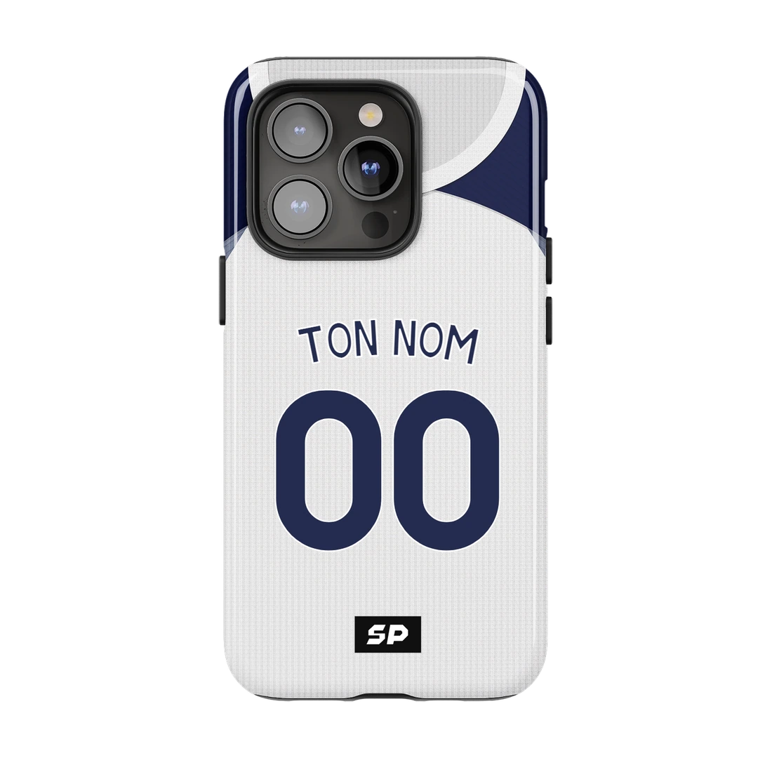 Coque Tottenham — Domicile signée SP, personnalisée Ton nom / 00