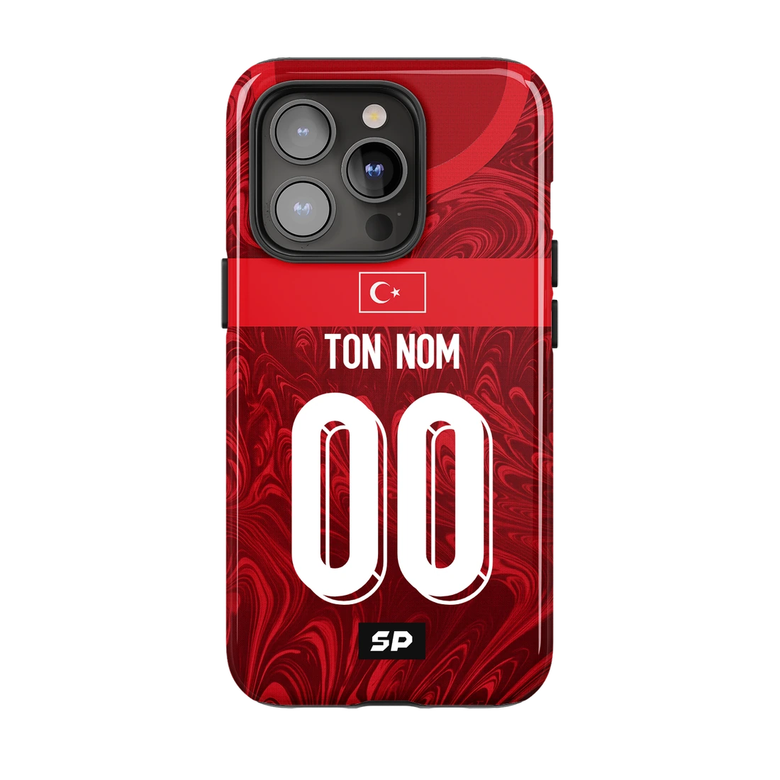 Coque Turquie — Domicile SP, exemple Ton nom / 00