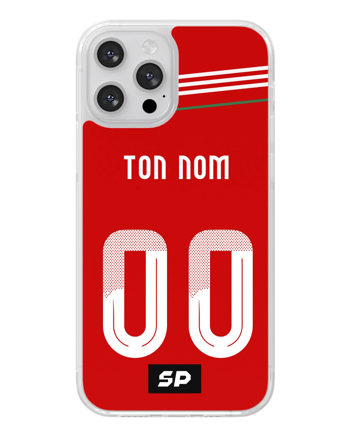 Coque Hongrie — Domicile SP, exemple Ton nom / 00
