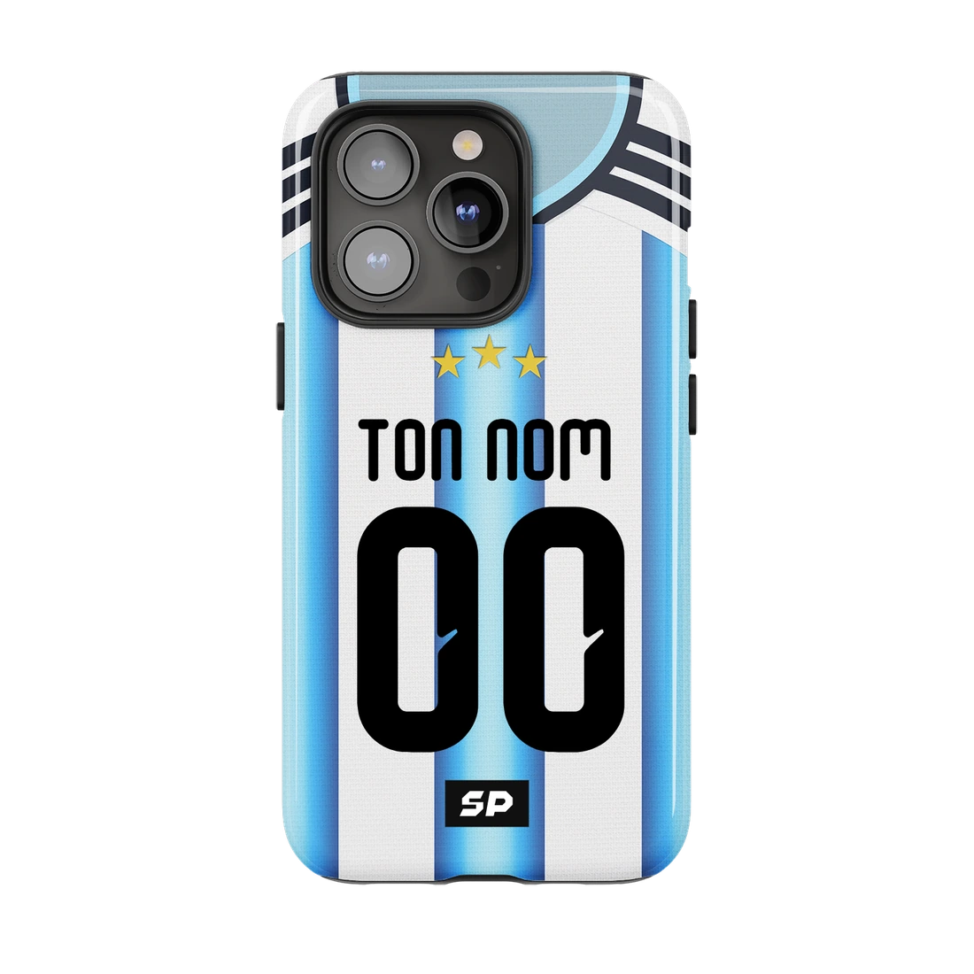 Coque Argentine — Domicile SP, exemple Ton nom / 00