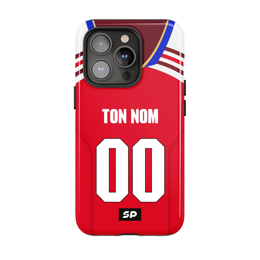 Coque Arsenal — Domicile SP, exemple Ton nom / 00