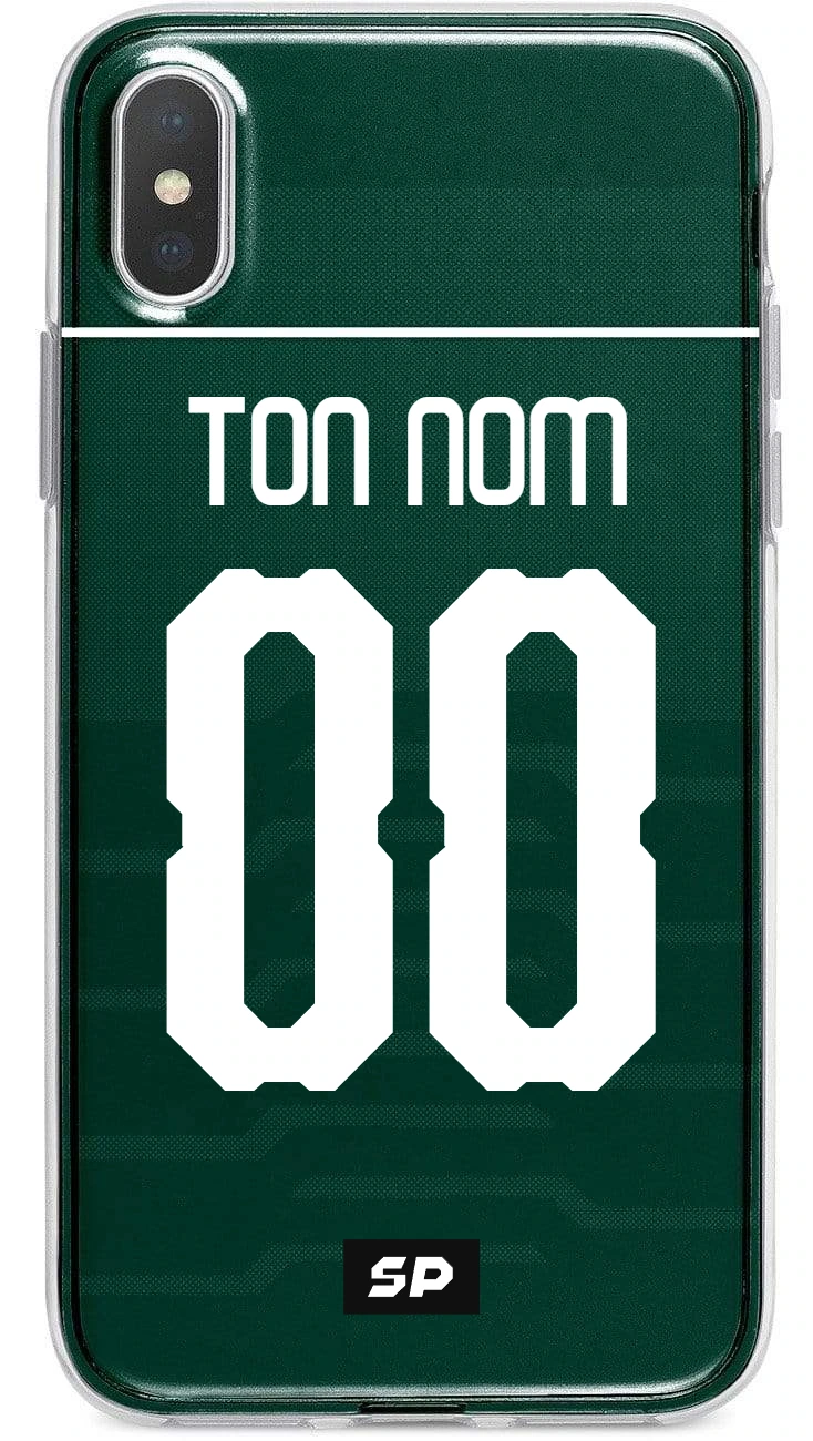Coque Palmeiras — Domicile signée SP, personnalisée Ton nom / 00