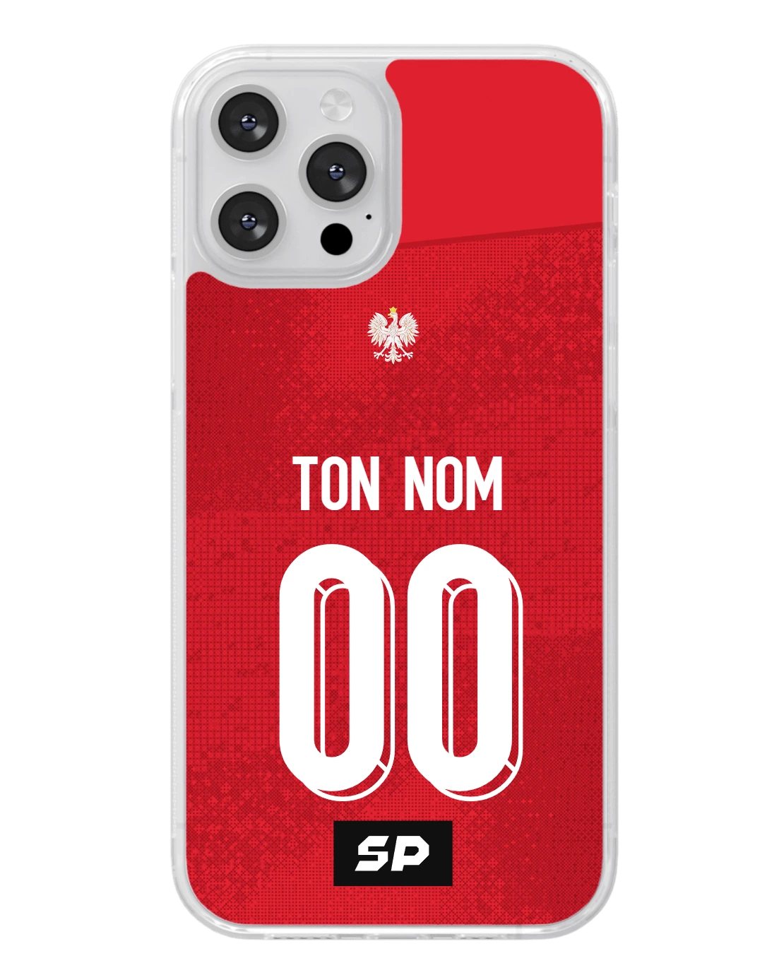 Coque Pologne — Extérieur SP, exemple Ton nom / 00