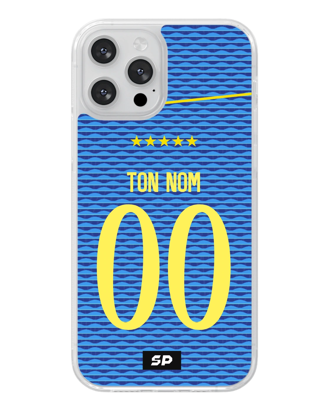 Coque Brésil — Extérieur SP, exemple Ton nom / 00