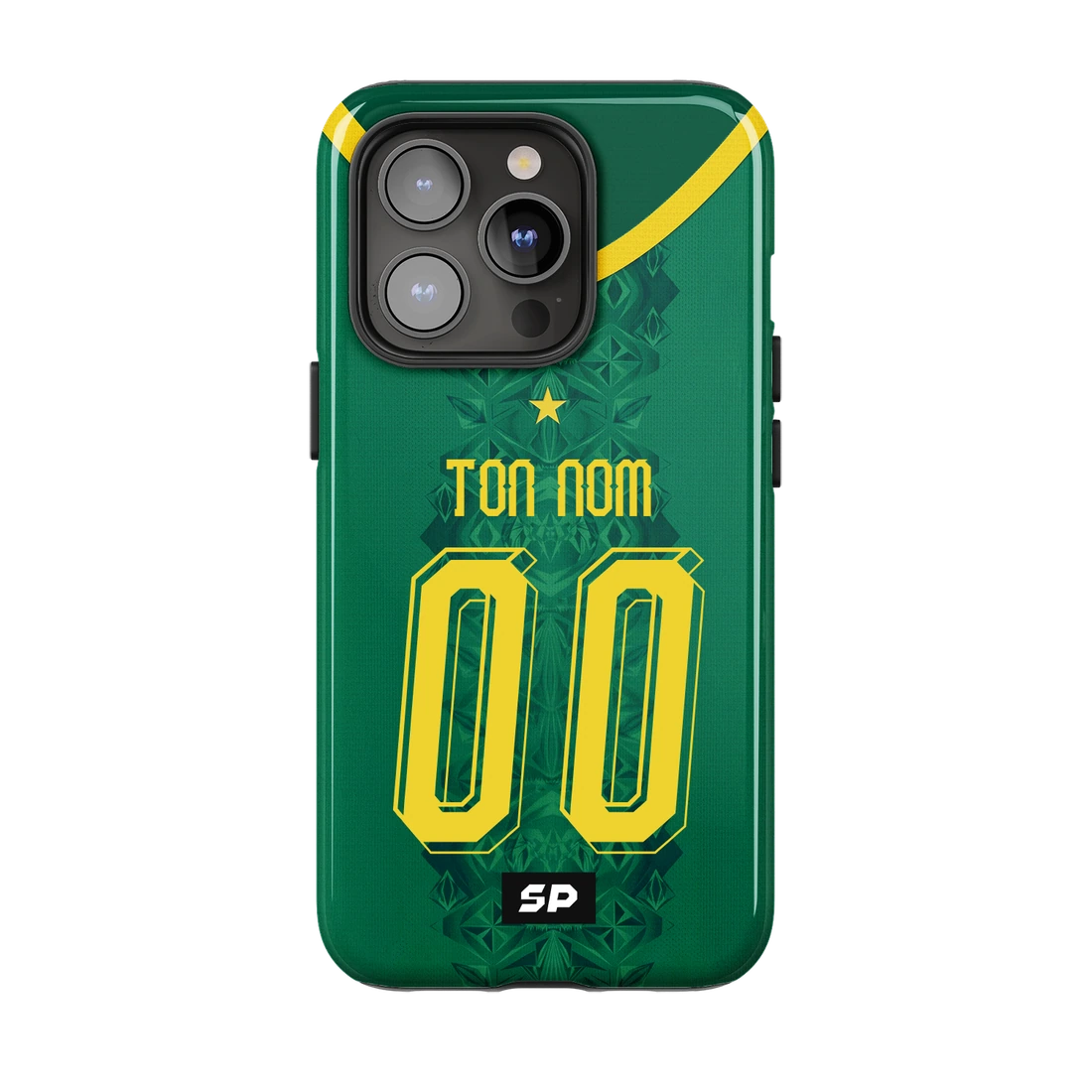 Coque Senegal — Domicile SP, exemple Ton nom / 00