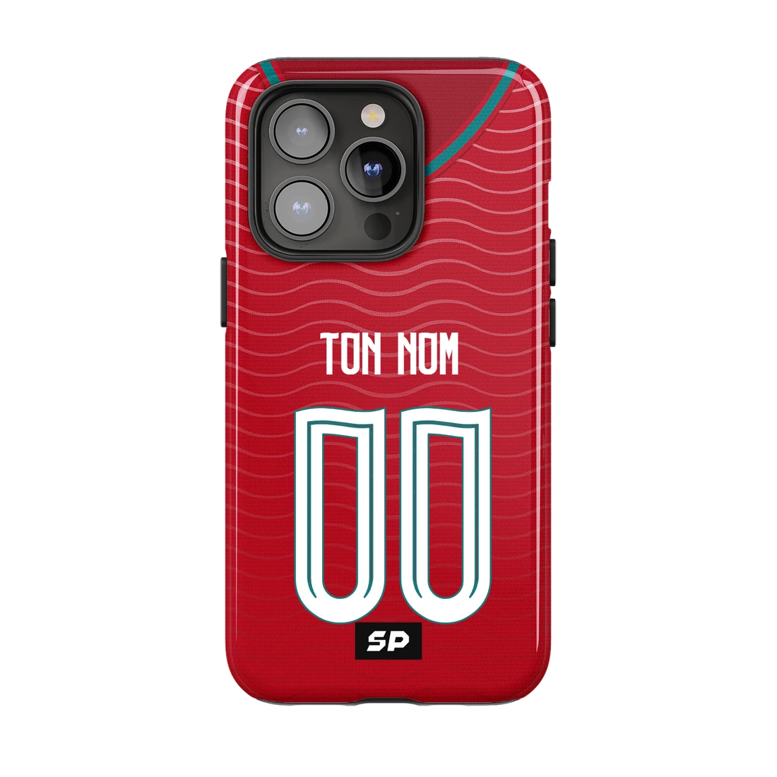 Coque Portugal — Domicile SP, exemple Ton nom / 00