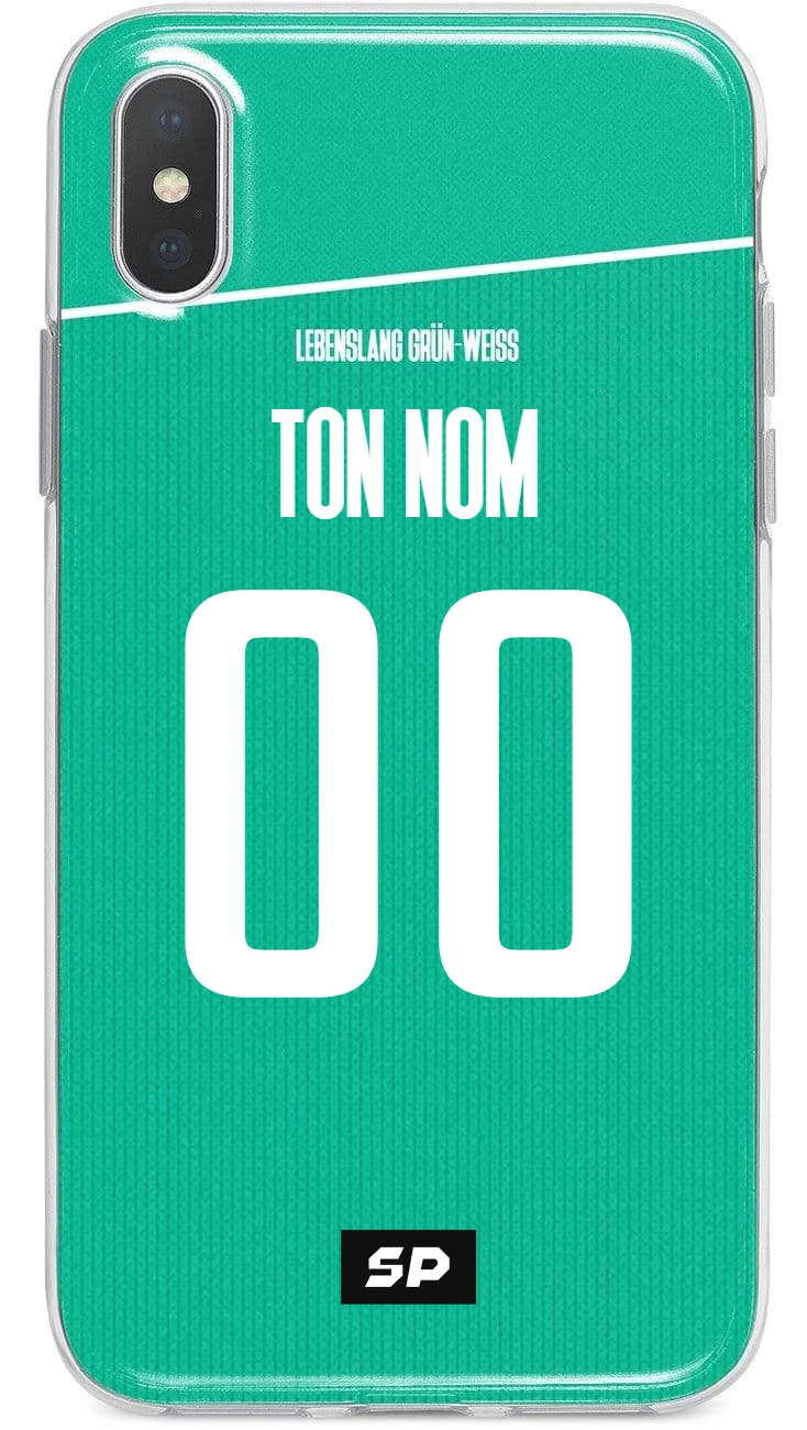 Coque Werder Breme — Domicile signée SP, personnalisée Ton nom / 00