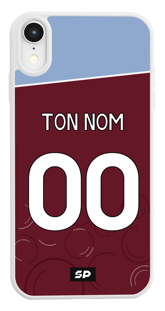 Coque West Ham — Domicile signée SP, personnalisée Ton nom / 00