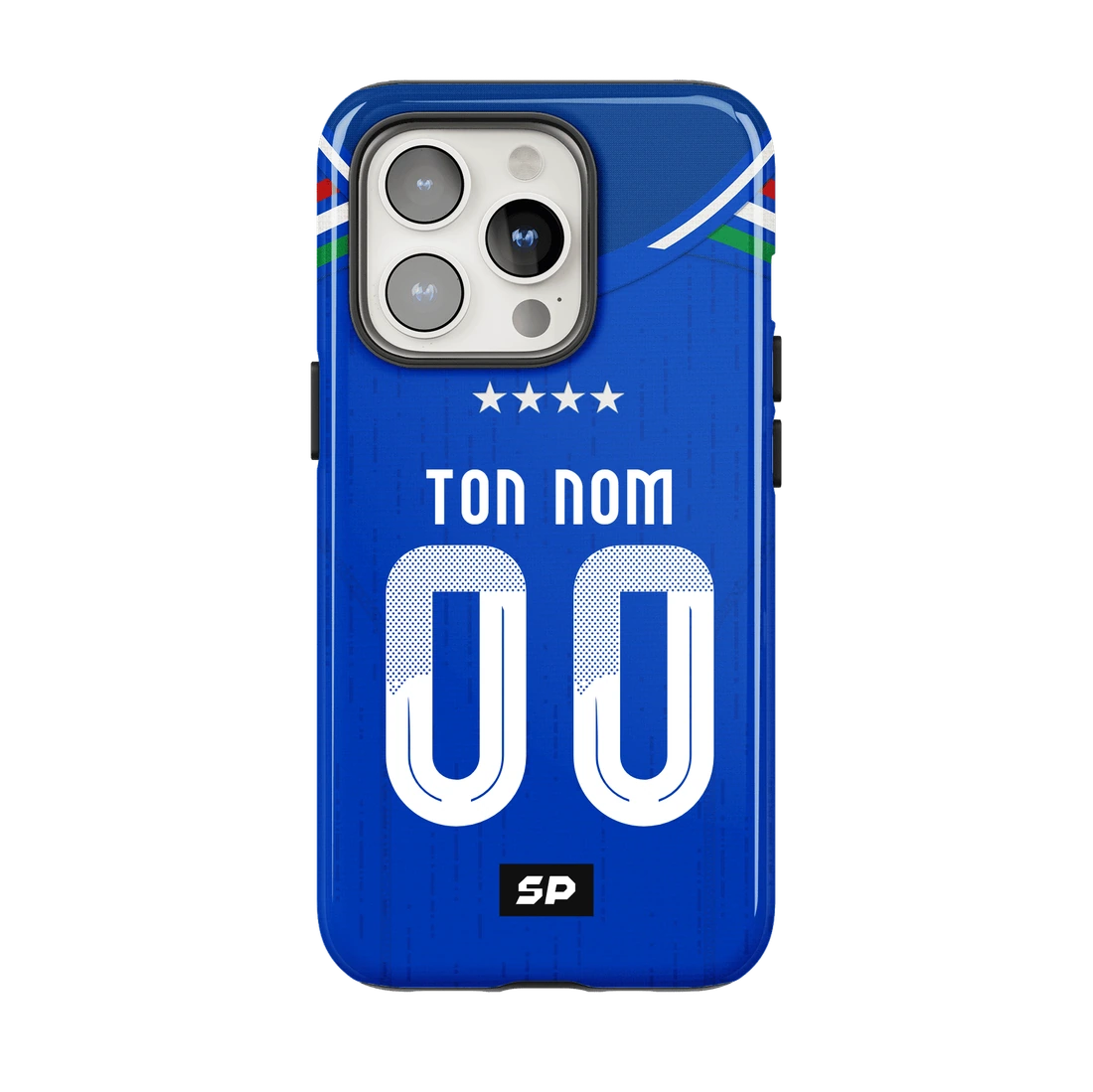 Coque Italie — Domicile SP, exemple Ton nom / 00