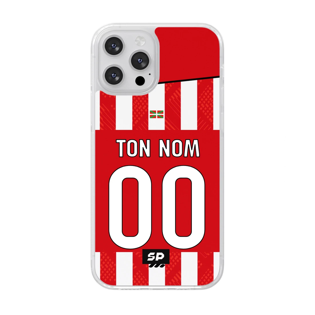 Coque Athletic Bilbao — Domicile signée SP, personnalisée Ton nom / 00