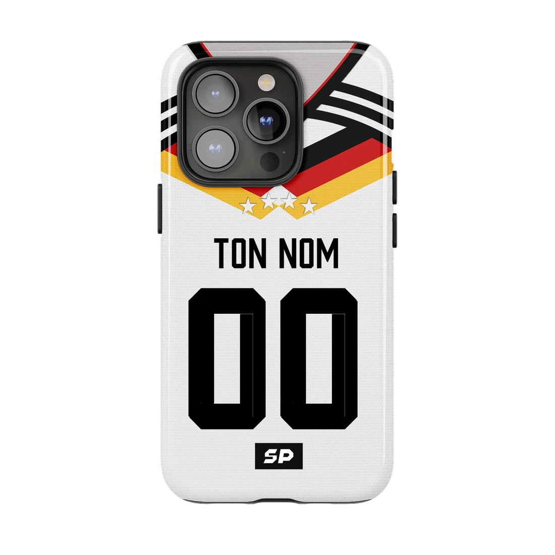 Coque Allemagne — Domicile SP, exemple Ton nom / 00