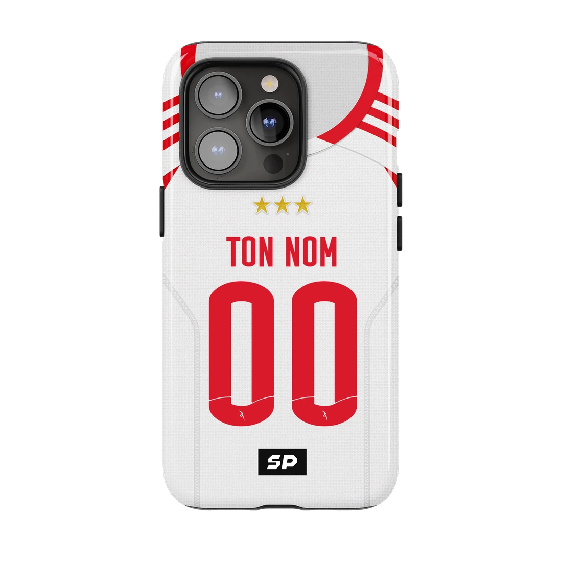 Coque Benfica — Third signée SP, personnalisée Ton nom / 00