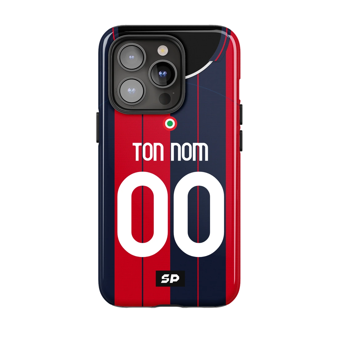 Coque Bologne — Domicile signée SP, personnalisée Ton nom / 00